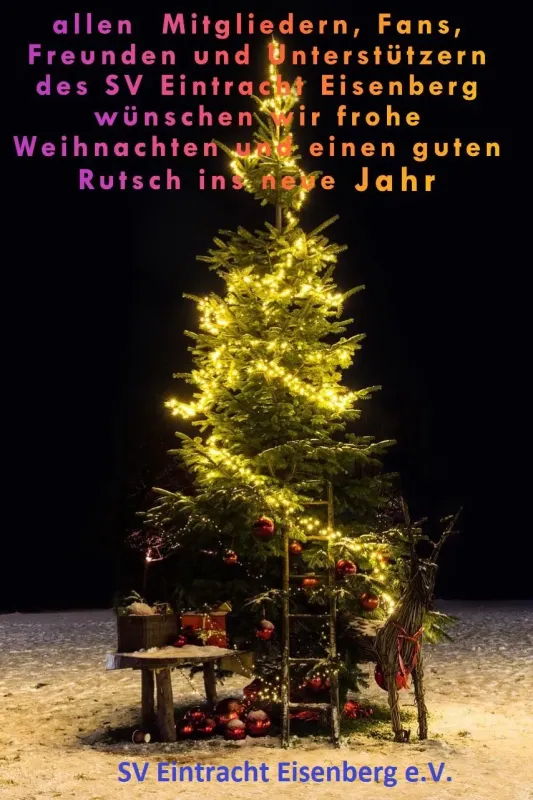frohe Weihnachten und einen guten Rutsch