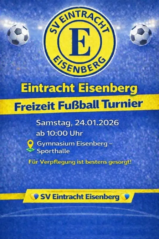 Eintracht lädt zum Freizeitturnier