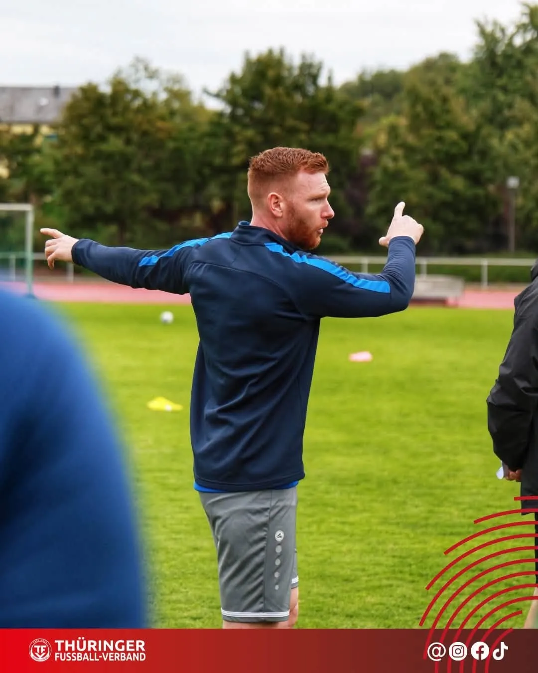 Benny Hoppe beim DFB- Lehrgang